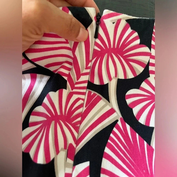 Maggy London Cotton Dress SZ 8 - Picture 7 of 8